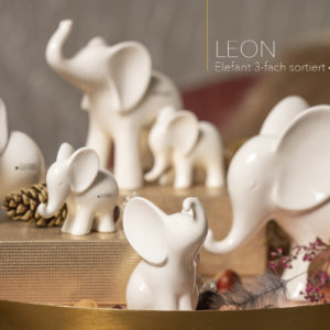 Dekofigur Deko Elefant Leon