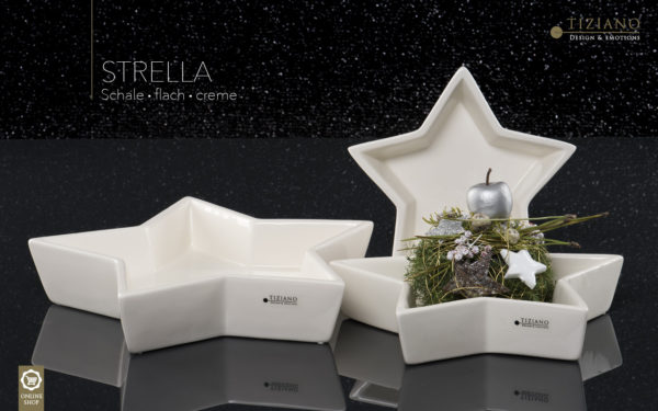 Schale Strella flach