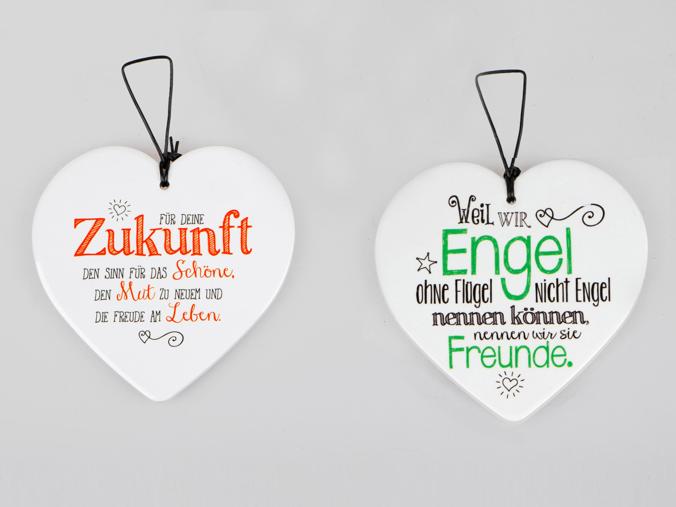 Spruchherzen "Sag´s mit Herz" Ideenoaseheiligenstadt.de