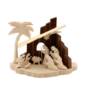 Holz Krippe "Krippenstall"