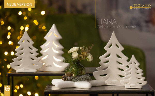 Dekobaum Tiana offen creme