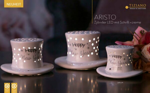 Deko Zylinder Aristo LED